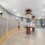 Spacious indoor mailroom